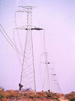 Ruacana power lines